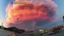 Daily Best - Calbuco volcano eruption in a timelapse video