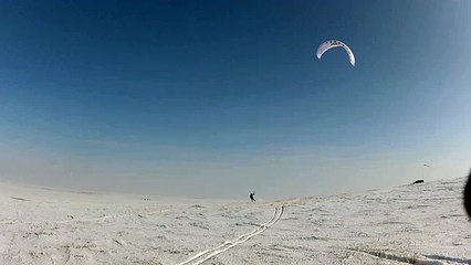 Астана Кайтинг с UFO на Сарыобе 19,02,12