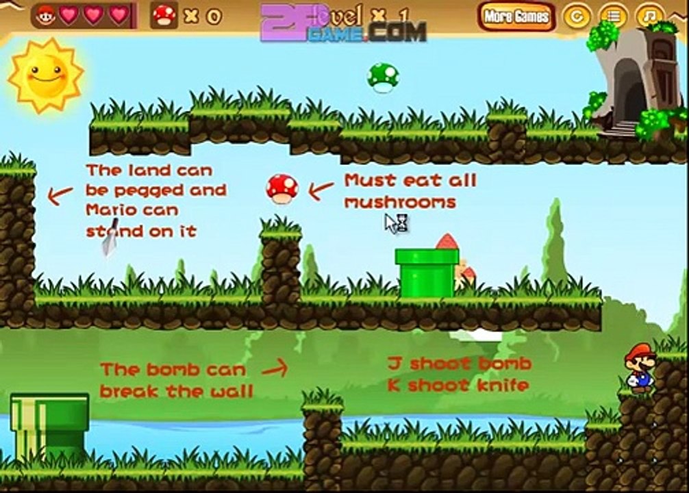 MARIO FOREST ADVENTURE Walkthrough
