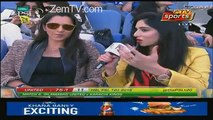 Sania Shoaib Exclusive Talk From Dubai Stadium