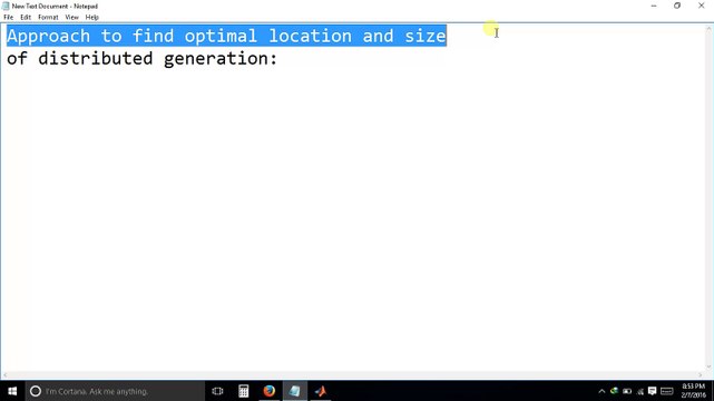 how to find optimal placement and size of distributed generation