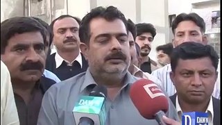 PIA Employees talks with media