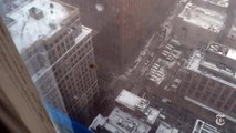 A crane collapses in New York and one dead