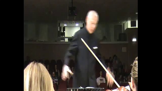Ennio Nicotra orchestral conducting masterclass-the student Max Strausswald conducts Britten (1024p FULL HD)