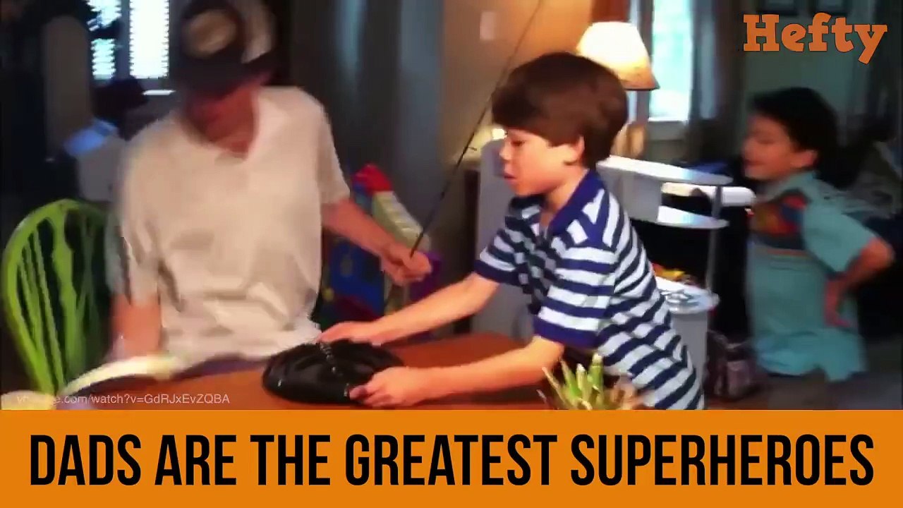 Dads are greatest SuperHeroes !
