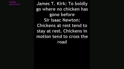 Why Did the Chicken Cross the Road  ?