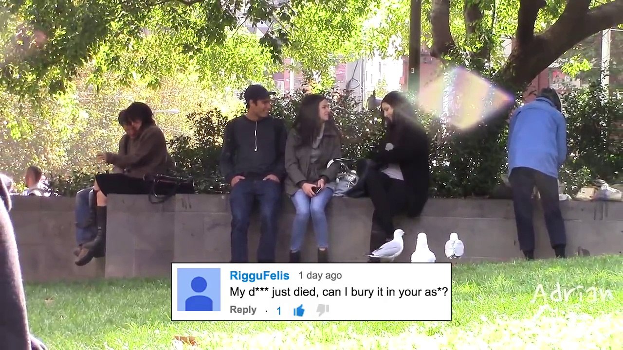 My d*** just died, can I bury it in your a**? (COMMENT TROLLING)