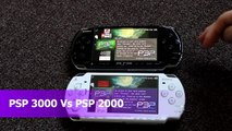 Review Sony Playstation Portable PSP 3000 Brite Vs PSP 2000 Slim Comparison