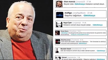 Sosyal medyada da Zeki Alasya konuşuluyor