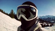 Прыжки на лыжах - экстрим от Christian Bieri