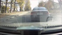 BMW 740 road rage - BMW 740 агрессивное поведение на дороге
