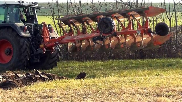 labour 2011 dans la marne ( plowing winter 2011 )
