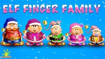 The Finger Family ELF Family Nursery Rhyme | Christmas Finger Family Songs