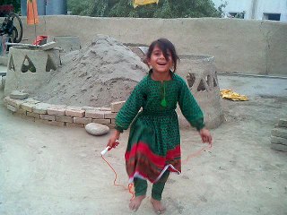 funny little girl nice jump must bee see