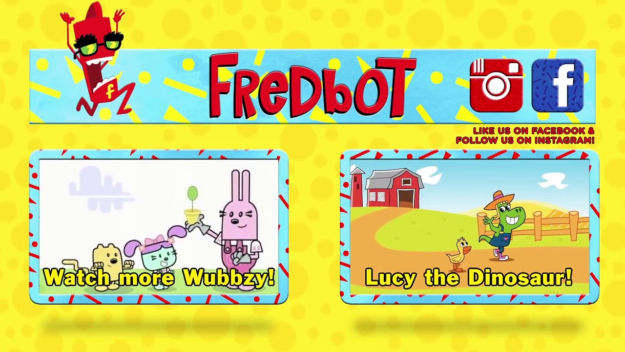 Feeding The Birds | Fredbot Childrens Cartoon (Wow! Wow! Wubbzy!)