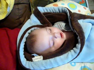 funny baby - having a bad dream