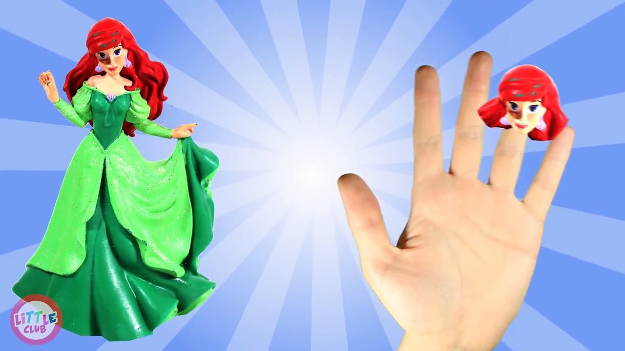 Disney Princess Finger Family Nursery Rhyme