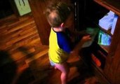 Toddler Adamantly Refuses Diaper Change