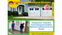 Brampton Garage Door Repair, Replacement, Residential, Commercial and Installation Service