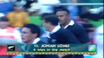 Jonah Lomu's 15 unforgettable Rugby World Cup tries