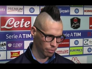 Napoli-Carpi 1-0 - Hamsik: "Con la Juve sarà grande partita ma non decisiva" (07.02.16)