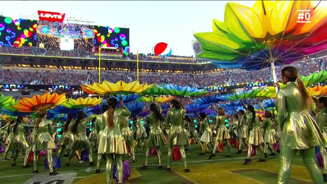 Super Bowl 2016 Coldplay, Beyonce et Bruno Mars enflamment la mi-temps
