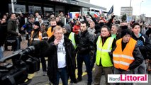 La manifestation Pegida à Calais a mobilisé les forces de l'ordre