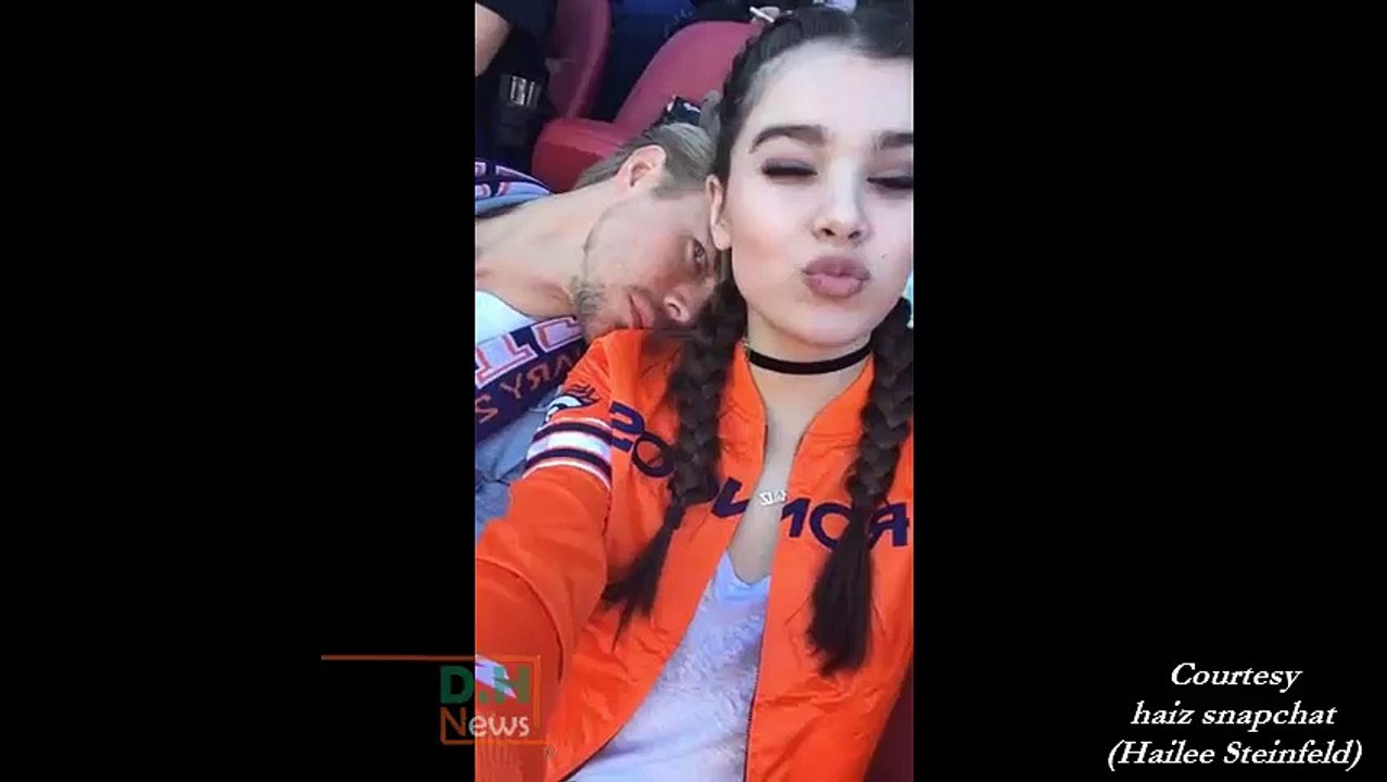 Derek Hough and friends at the Super Bowl - February 7, 2016 (Part 3 - Snapchat videos)