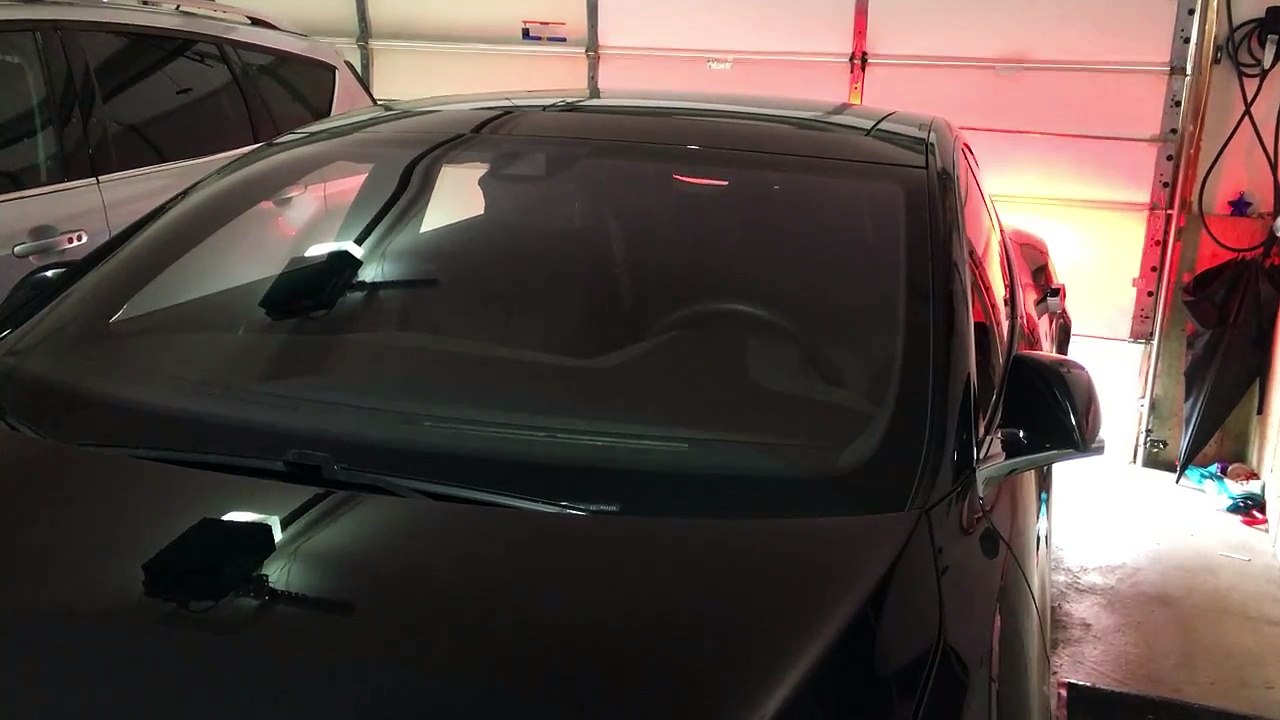 Tesla Model S P85D Summon from Apple Watch (Remote S - Rego Apps)