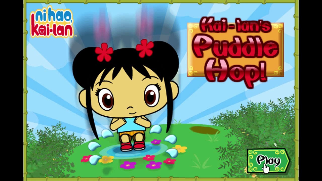Ni Hao Kai-Lan Puddle Hop Animation Nick Jr Nickjr Game Play Gameplay