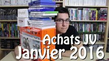 Achats Jeux vidéo Janvier 2016   Live Twitch RE0 à 20H