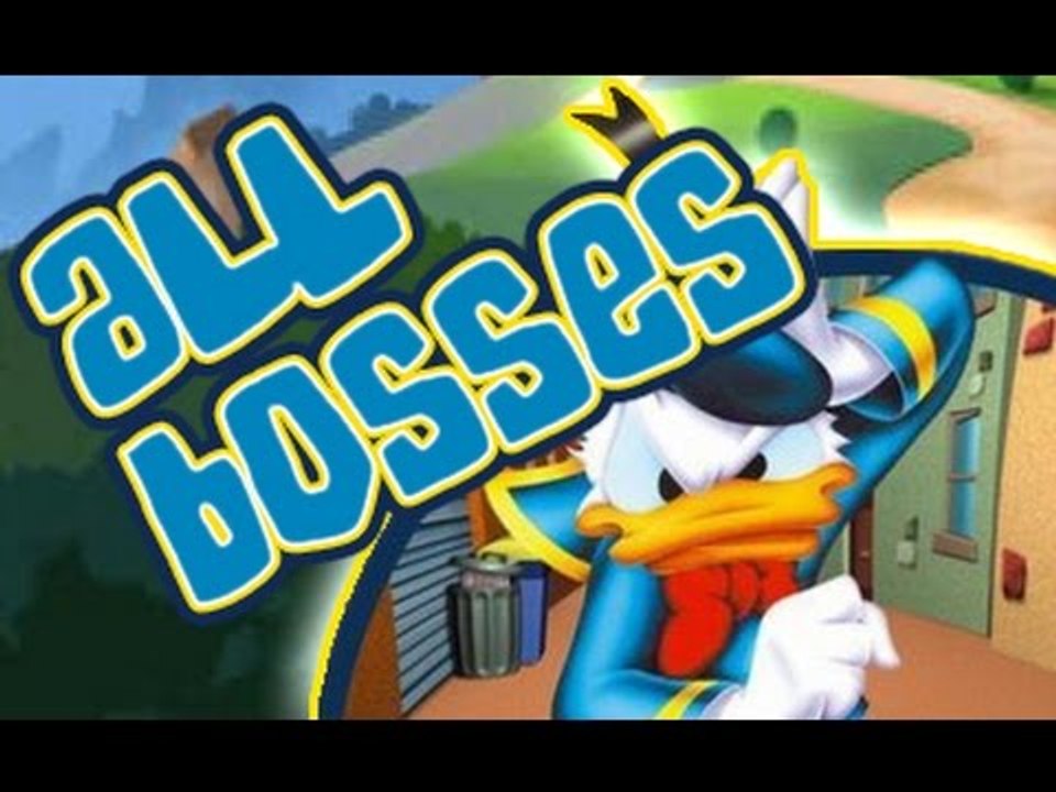 Donald Duck Goin' Quackers All Bosses | Donald Duck Quack Attack All Bosses (PS2, Gamecube)