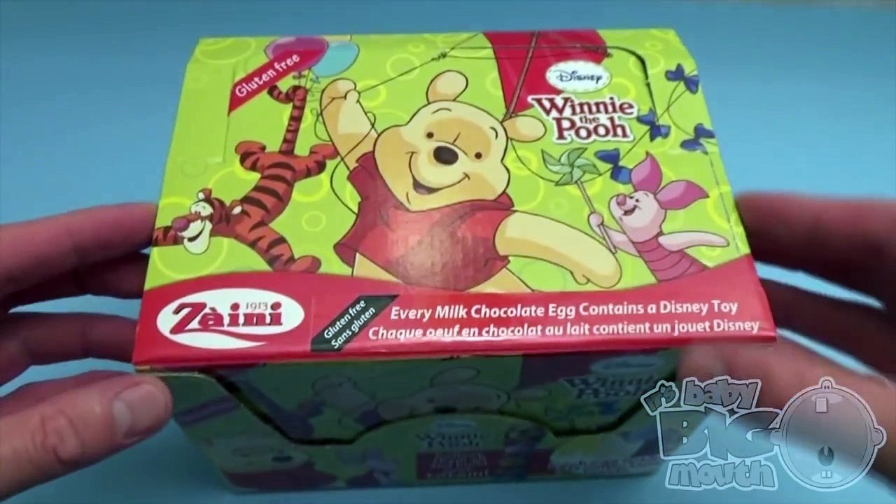 Worlds Fastest Opening of 24 Winnie-the-Pooh Surprise Eggs!