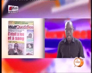 Revue de presse  du 08 Février 2016 TFM
