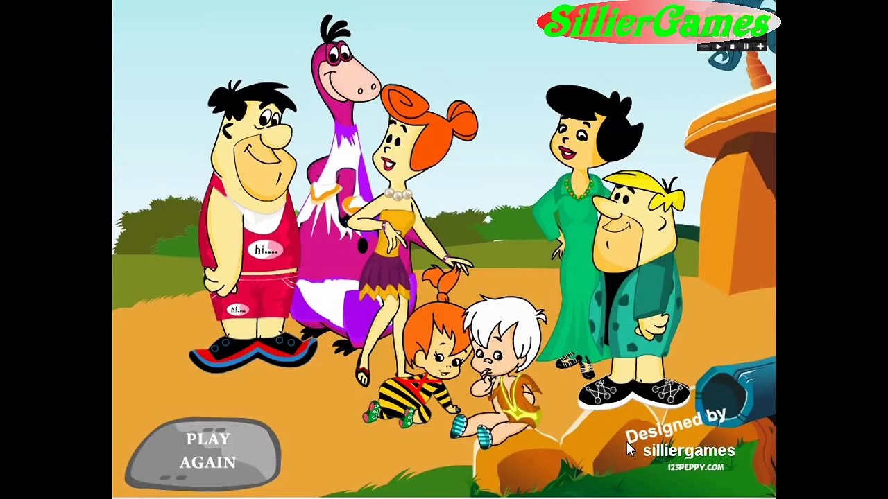 FLINTSTONE FAMILY Dress-up Game