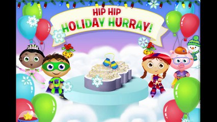Super Why Cake Maker Winter Christmas Party Cartoon Animation PBS Kids Game Play Walkthrough