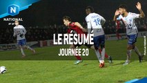 Championnat National : tous les buts de la 20e journée (2015-2016)