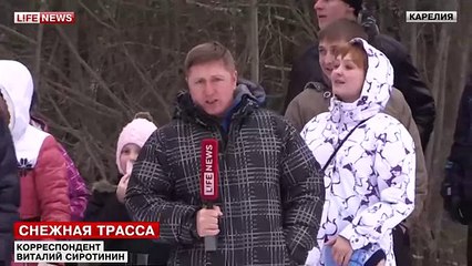 Внедорожник с российским экипажем перевернулся на ралли в Карелии