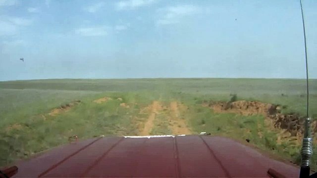Встреча в степи с Камаз-Мастер на ралли-рейде