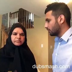 Check out Excellent Dubsmash of Zaid Ali with his Mother