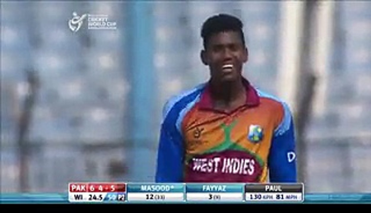 Umair Masood 113 of 114 balls vs West Indies in u19 World Cup - What A Inning By This Young boy