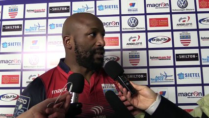 18° journée de Pro D2 ASBH - Tarbes Réaction Bakary Meité