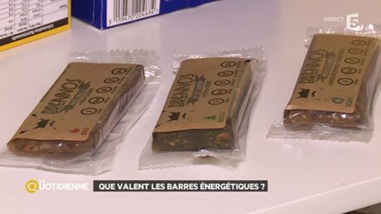 Que valent les barres énergétiques ?