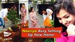 Nazriya Nazim Busy Setting Up New Home || Malayalam Focus