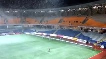 Beşiktaş - Mersin İdmanyurdu Maçı Tatil Edildi | Başakşehir Stadında Kar Yağışı