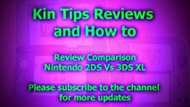 Review Comparison Nintendo 2DS vs 3DS XL LL system console Games Portable Screen Brightnes