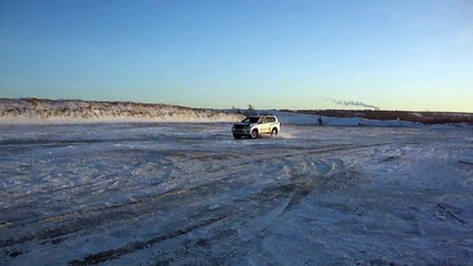 Зимний ледовый полигон. Экстрим вождение БЦВВМ, автодром Казенная Заимка