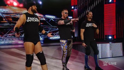 The Usos vs. Curtis Axel & Adam Rose: Raw, February 1, 2016