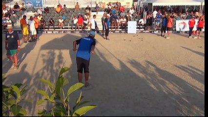 International à pétanque d'Ajaccio 2015 : Cadrage Lakhal VS France