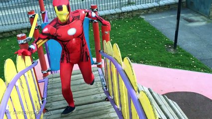Iron Man VS Spiderman ! Superhero Epic Battle ! - My Superheroes IRL